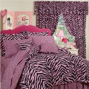 Bundle 18 Zebra Pink Bed in a Bag Set   Twin