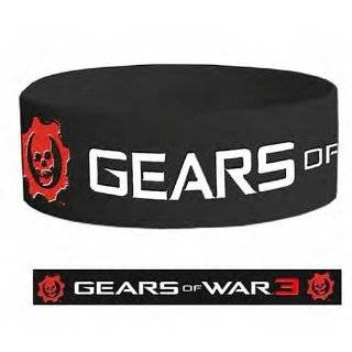 Neca Gears of War 3   Rubber Bracelet Logo