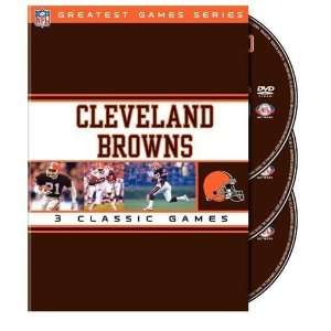  NFL Greatest Games Series Cleveland Browns DVD Sports 