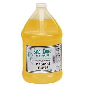 Gold Medal 1229 Ready to Use Pineapple Sno Treat Syrup 4   1 Gallon 