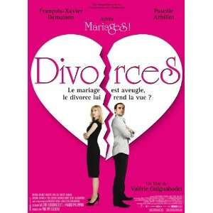  Divorces   Movie Poster   27 x 40 Inch (69 x 102 cm 