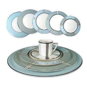  Limoges by Guy Degrenne   Apsara Blue/Grey   5 pc. Place 