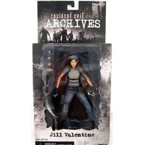    NECA Resident Evil Archives Jill Valentine (blue) Toys & Games