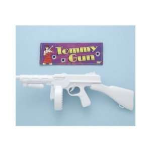  White Tommy Gun Toy Electronics