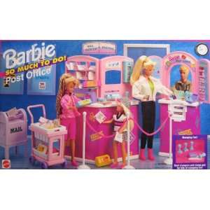  Barbie So Much To Do Post Office Playset (1995 Arcotoys 