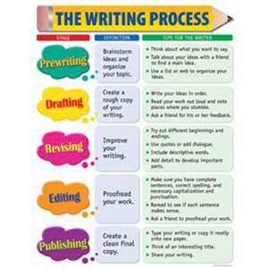  The Writing Process Small Chart Toys & Games