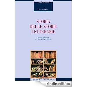 Storia delle storie letterarie (La cultura storica) (Italian Edition 