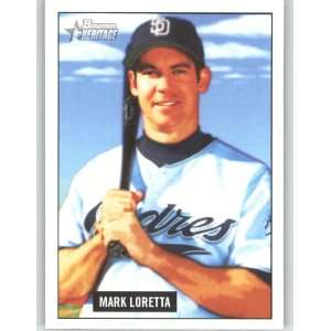  2005 Bowman Heritage #318 Mark Loretta SP   San Diego 