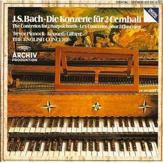 Bach Die Konzerte fur 2 Cembali (Concertos for 2 Harpsichords 