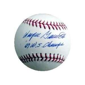  Wayne Garrett Autographed/Hand Signed MLB Baseball 
