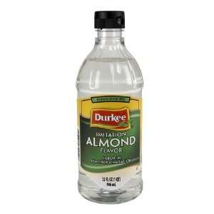 Durkee Almond Flavoring Imitation, 32 Ounce  Grocery 