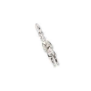  0114 Mountie Charm   Sterling Silver Jewelry