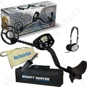 Discovery 3300 Metal Detector W/8 Inch Coil, Carry Bag, Headphones 