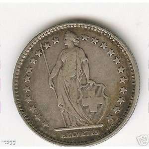  SWITZERLAND 1920 B 2 FRANCS 