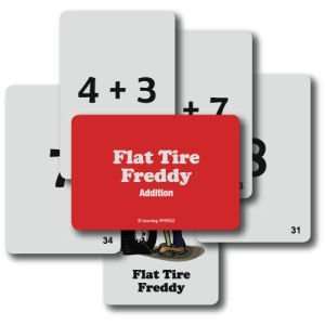  Flat Tire Freddy Addition (Grades K 2) Toys & Games