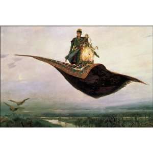  The Flying Carpet, by Viktor Vasnetsov   24x36 Poster 