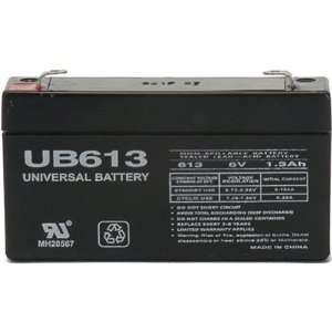  UB613 6V 1.3Ah PS612 MX06012 ES1.2 6 SLA0864 Battery 