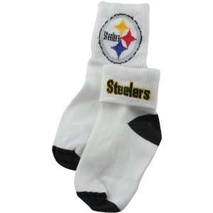  NFL Pittsburgh Steelers Preschool Roll Top Crew Socks 