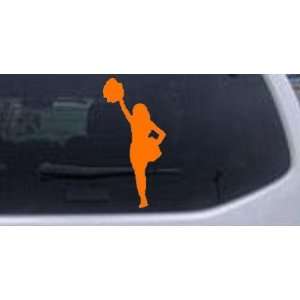   Cheerleader Sports Car Window Wall Laptop Decal Sticker Automotive