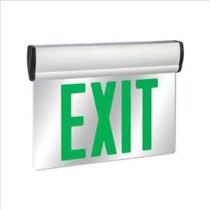  Double Face Green LED Edge Lit Exit Sign