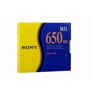   Sony 5.25 1X Magneto Optical 1 Pack 1024 Byte/Sec 650MB Electronics