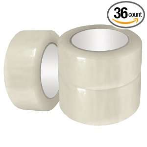 Clear Hot Melt Packaging Tape 1.9 mil, 2 x 110 yds; 48 mm x 330 ft 