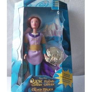 1997 Hasbro Quest for Camelot Doll   Dream Seeker Kayley with Cape and 