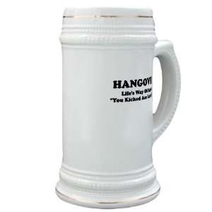 Hair Of The Dog Funny Stein by  