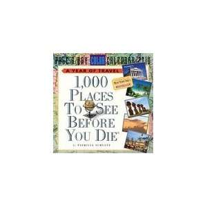 1,000 Places to See Before You Die Color Page A Day 2010 Daily Boxed 