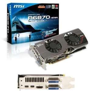    Quality Radeon HD6870 1024MB GDDR5 By MSI Video Electronics