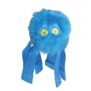  HuggleHounds Seat Belt Spider Dog Toy, Blue   Mini Pet 