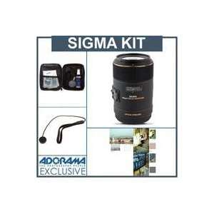  Sigma 105mm f/2.8 EX DG OS HSM Macro Lens for Maxxum and 