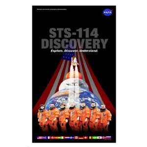  STS 114 Mission Poster Poster (18.00 x 34.00)