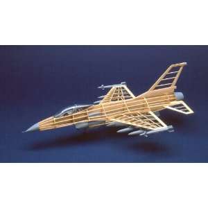  Guillow F16 Fighting Falcon Balsa Wood Kit Toys & Games