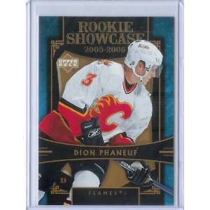  05 06 2005 06 Ud Rookie Showcase #RS5 Dion Phaneuf 