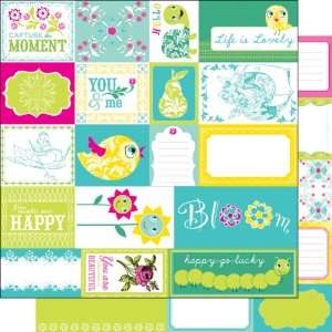  Delovely Double Sided Elements 12X12 Sheet  Arts 