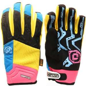  Defcon Transistor EV Gloves  CMYK Small Sports 