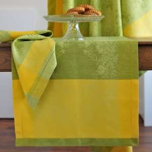    Linen Way St. Tropez Lime Tablecloth 67x67 in