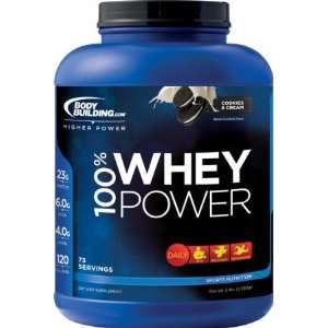  Bodybuilding 100% Whey Power   2 Lbs.   Chocolate 