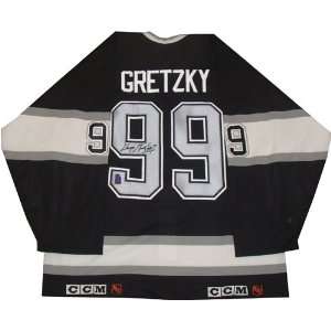  Wayne Gretzky Kings Black Jersey