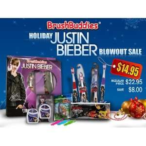  Brush Buddies Justin Bieber Limited Edition Gift Box 