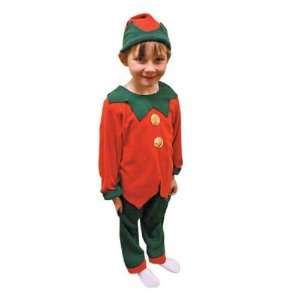 Pams ChildS Elf Outfit (3 Piece) 8 10 Yrs Toys & Games