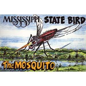  Mississippi Postcard 12318 State Bird(pack Of 750 