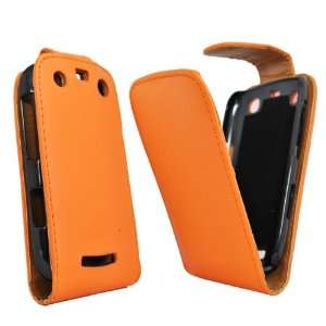  Mobile Palace  Orange leather Quality flip case cover 