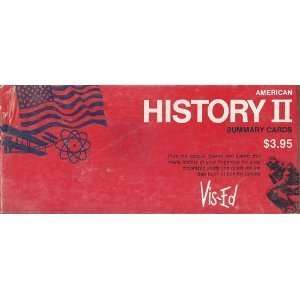  American History II Summary Cards 