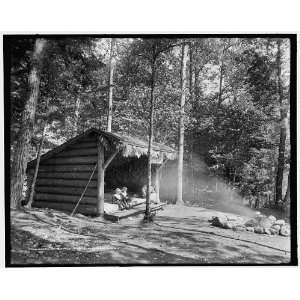  An Open camp,Raquette Lake,Adirondack Mts.,N.Y.