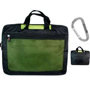  Green Laptop Bag for 15.6 inch Gateway NV55 C17U Notebook 