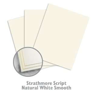   Strathmore Script Natural White Paper   1250/Carton