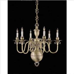 Nulco Lighting Chandeliers 1768 03 Pewter Sheraton Chandelier 24Lt 