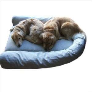   Dog Bed Color Olive Canvas, Size Large (16   18 H x 36 W x 44 D